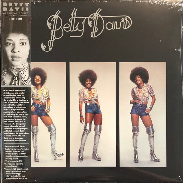 Betty Davis – Betty Davis (Clear Vinyl) 🇺🇸