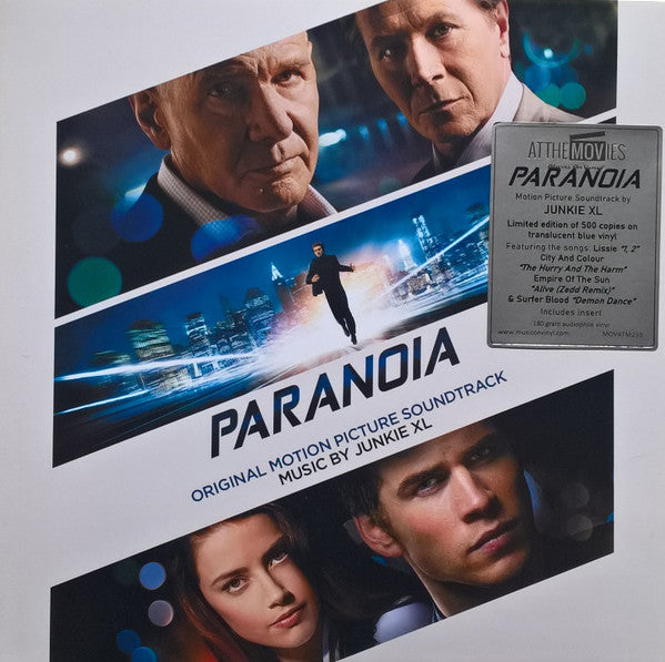 Various Artists – Paranoia (Junkie Xl) OST (180G/Translucent Blue Vinyl) 🇺🇸