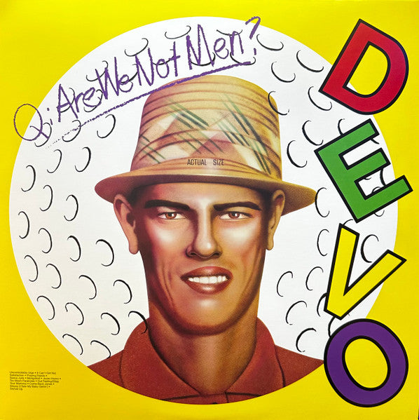 Devo – Q. Are We Not Men? a: We Are Devo! (140G/Color Vinyl) (Rocktober) 🇺🇸