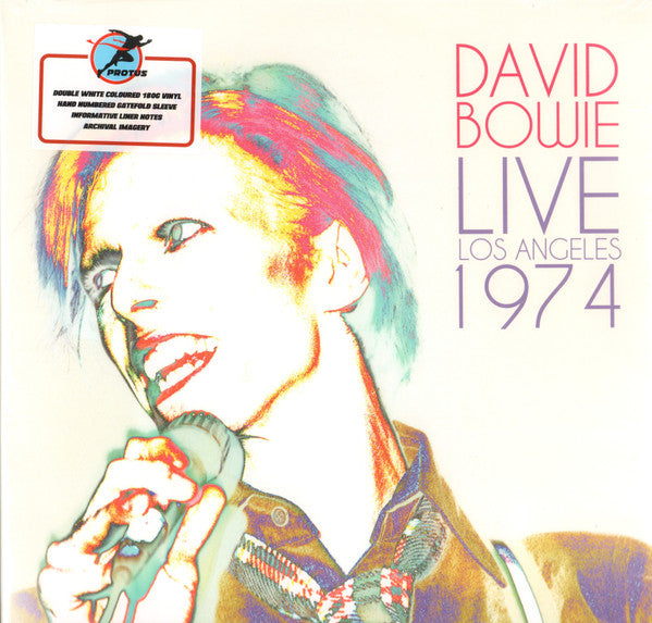 David Bowie – Live Los Angeles 1974 (White Vinyl/Limited) 🇺🇸