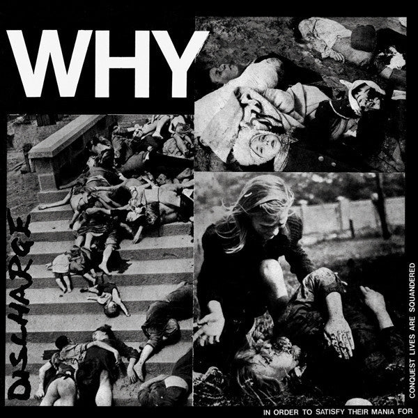 Discharge – Why (Red Vinyl) 🇺🇸
