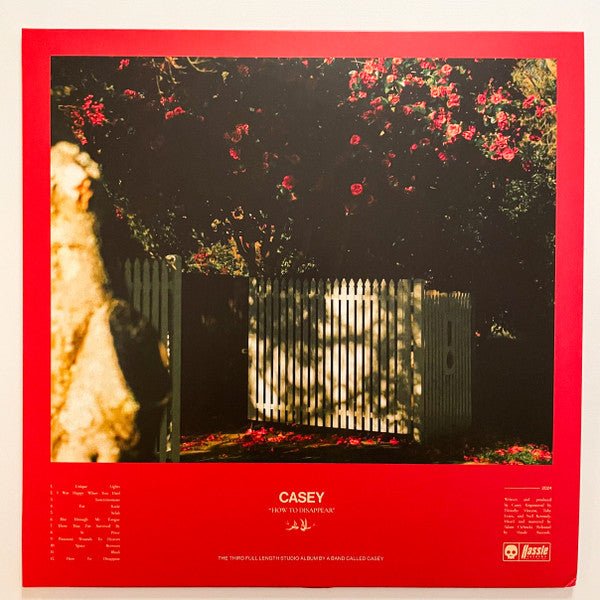 Casey – How to Disappear (Color Vinyl) 🇺🇸