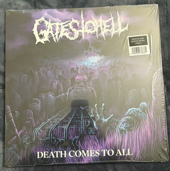 Gates to Hell – Death Comes to All (Purple/White Swirl Vinyl) 🇺🇸