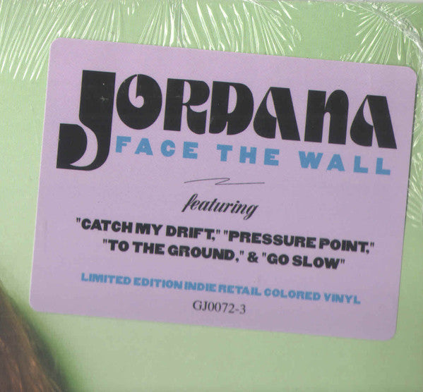 Jordana – Face the Wall (Clear Vinyl) (I) 🇺🇸