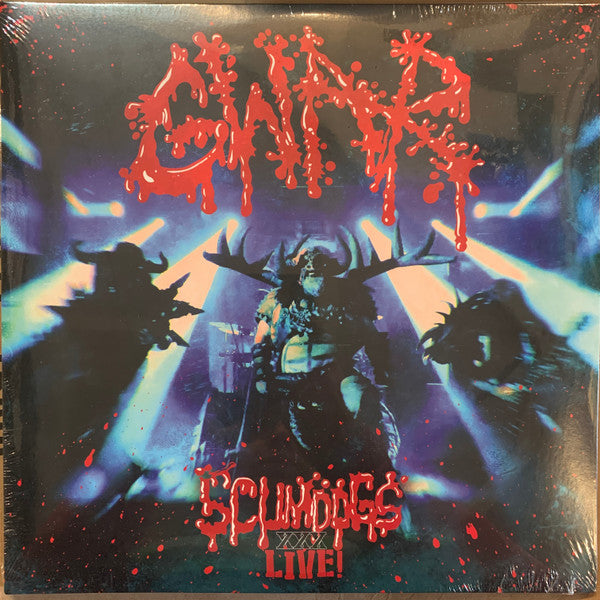 Gwar – Scumdogs Xxx Live (2LP/Blue Marbled Vinyl) 🇺🇸