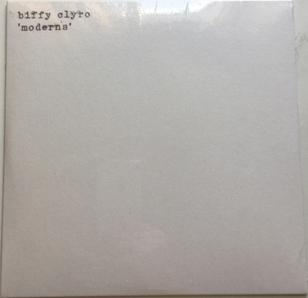 Biffy Clyro – Moderns (Opaque White 7INCH) (RSD) 🇺🇸