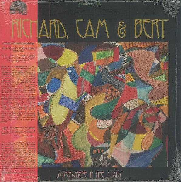Cam & Bert Richard – Somewhere in the Stars (Cherry Vinyl) (RSD) 🇺🇸