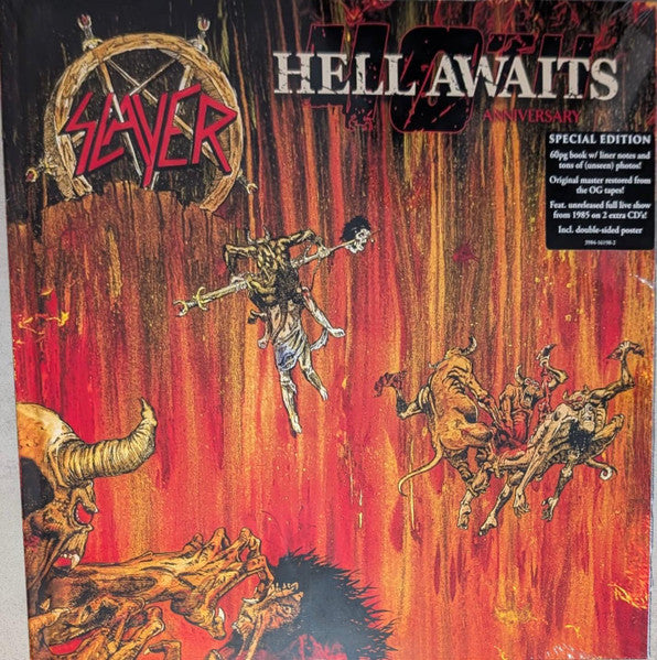 Slayer – Hell Awaits(40th Anniversary) (3CD) [CD Nuevo] 💿 🇺🇸