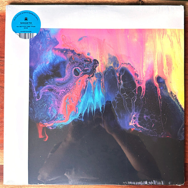 Shigeto – No Better Time than Now (Blue, Black & White Marbled Vinyl) 🇺🇸