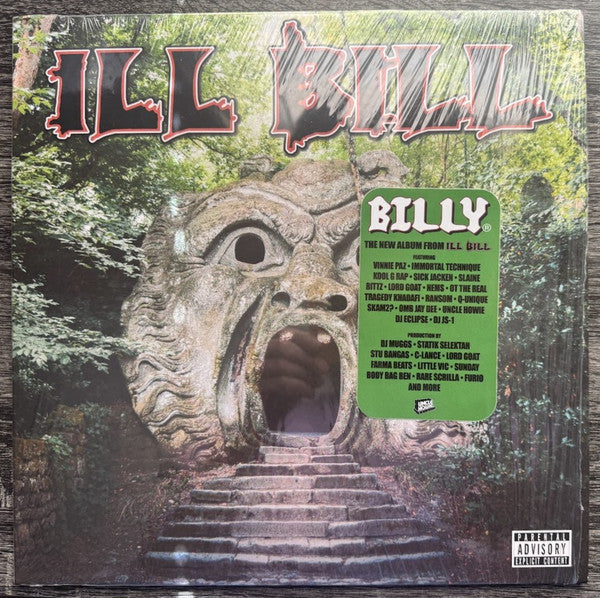 Ill Bill – Billy (Ultra Clear Vinyl/2LP) 🇺🇸