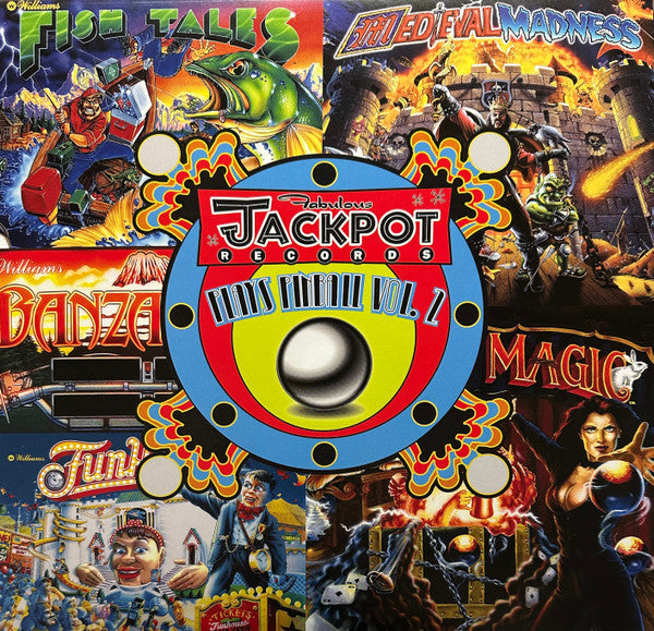 Various Artists – Jackpot Plays Pinball VOL. 2 (Blue Vinyl) 🇺🇸