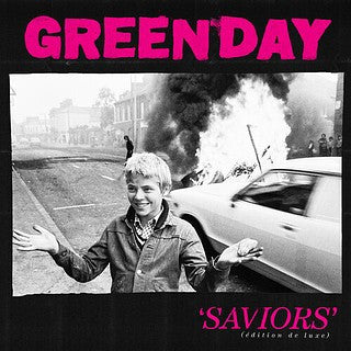 Green Day – Saviors (X) (Edition De Luxe/2LP/Clear W/ Hot Pink Splatter Vinyl) (I) 🇺🇸