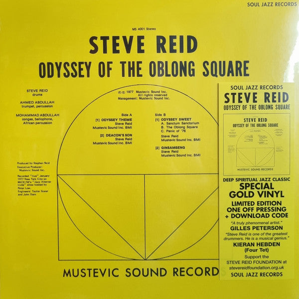 Steve Reid – Odyssey of the Oblong Square 🇺🇸