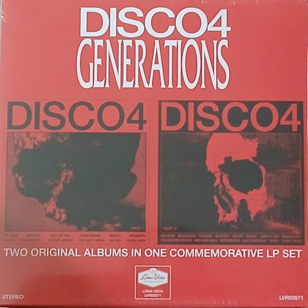 Health – Generations Edition: Disco4 - Part I & Disco4 - Part II (2LP) 🇺🇸