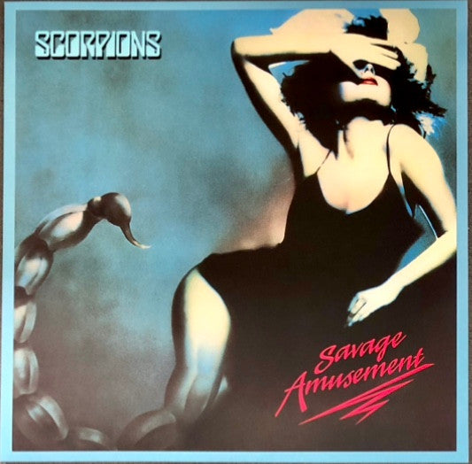 Scorpions – Savage Amusement (Transparent Curacao Vinyl) 🇺🇸