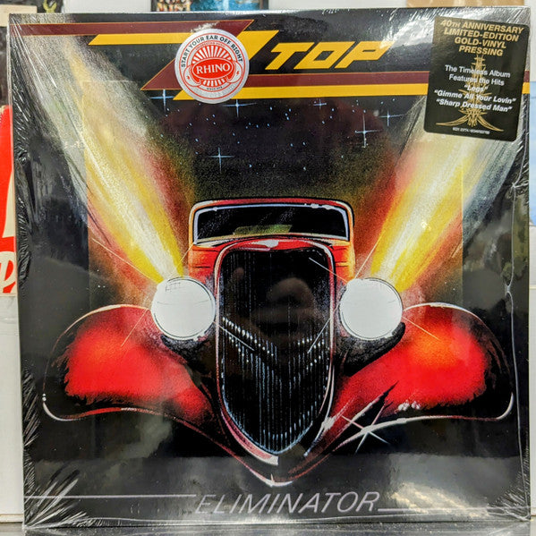 Zz Top – Eliminator (40Th Anniversary/140G/Gold Vinyl) (Syeor) (I) 🇺🇸