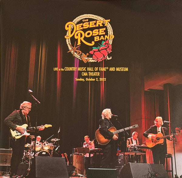Desert Rose Band – Live at the Country Music Hall of Fame & Museum 10-2-22 (2LP/Cobalt Blue Vinyl/Limited) 🇺🇸
