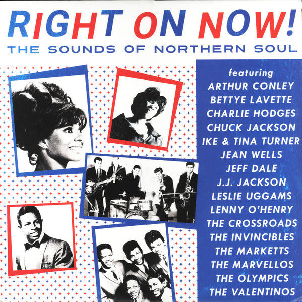 Various Artists – Right on Now! the Sounds of Northern Soul (Red White & Blue Swirl Vinyl) 🇺🇸