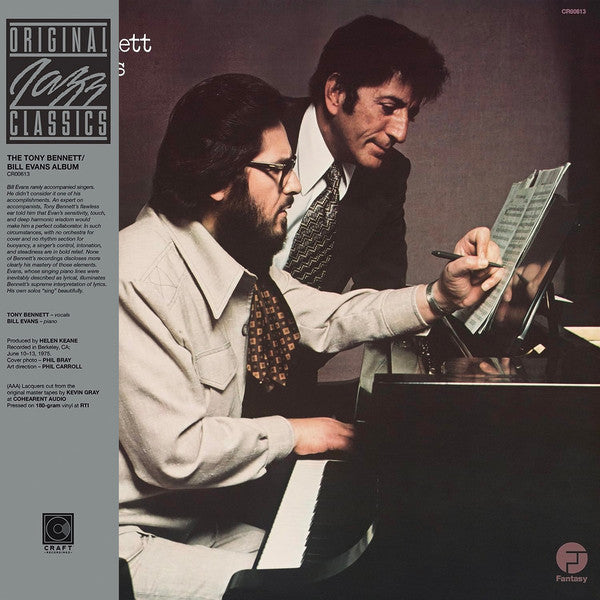 Tony & Bill Evans Bennett – Tony Bennett Bill Evans Album  (Original Jazz Classics Series) 🇺🇸