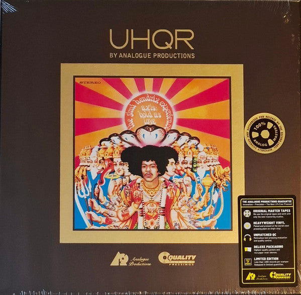 Jimi Experience Hendrix – Axis: Bold as Love (Stereo Version) (2LP BOX/200G/45RPM Uhqr Clarity/Limited) 🇺🇸
