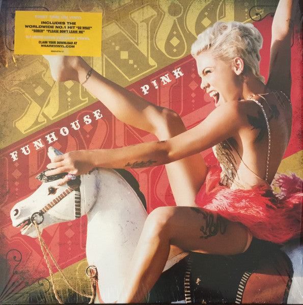 Pink – Funhouse (Yellow Vinyl)(dl Code) 🇺🇸