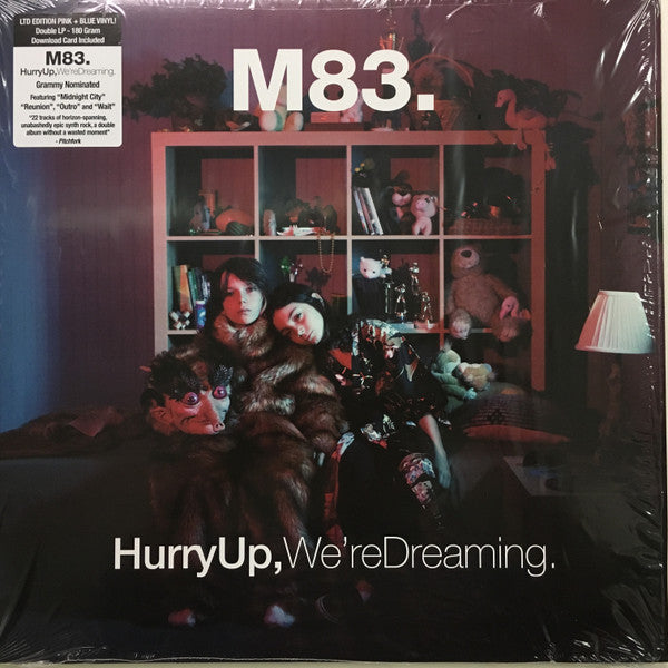 M83 – Hurry Up, We're Dreaming (Clear Pink & Clear Blue Vinyl/2lp) 🇺🇸