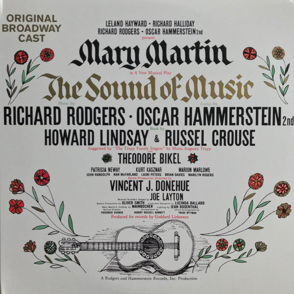 Various Artists – Sound of Music (Original Broadway Cast Recording) (2LP) 🇺🇸