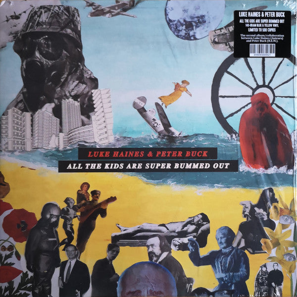 Luke & Peter Buck Haines – All the Kids Are Super Bummed Out (2LP/Yellow & Blue Vinyl/140G) 🇺🇸