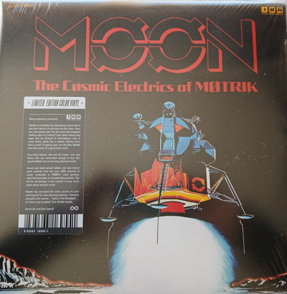 Motrik – Moon: the Cosmic Electrics of Motrik (Bone & Grey Vinyl) 🇺🇸