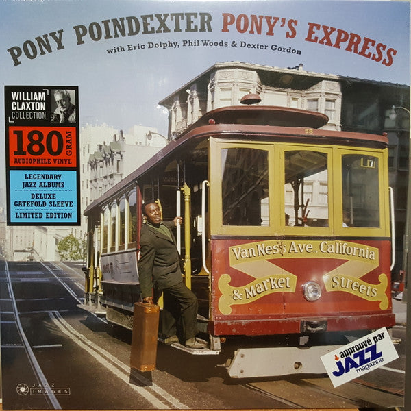 Pony Poindexter – Pony's Express (180G Pure Virgin Vinyl) 🇺🇸