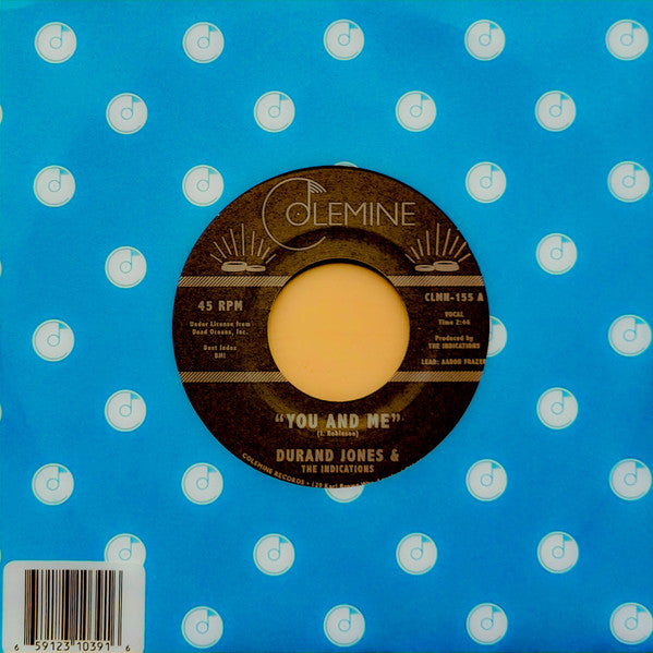 Durand Jones & The Indications – You And Me / Put A Smile On Your Face 🇺🇸