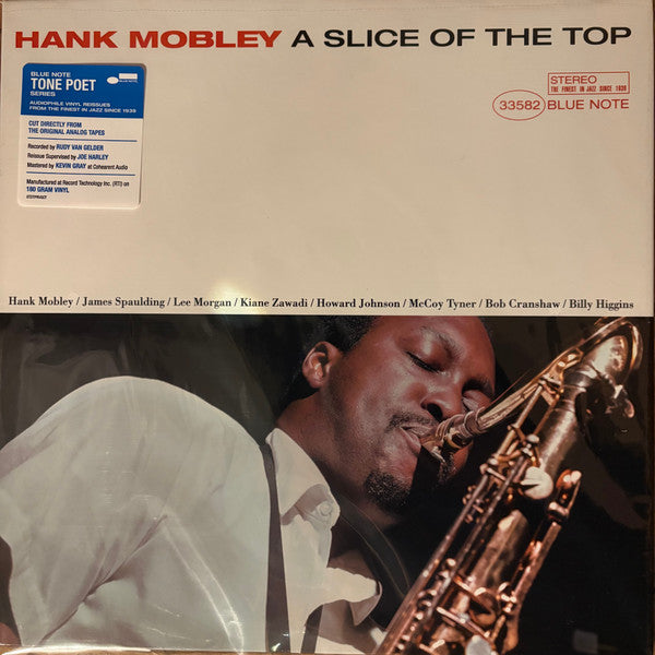 Hank Mobley – Slice of the Top (Blue Note Tone Poet Series) (180G) 🇺🇸