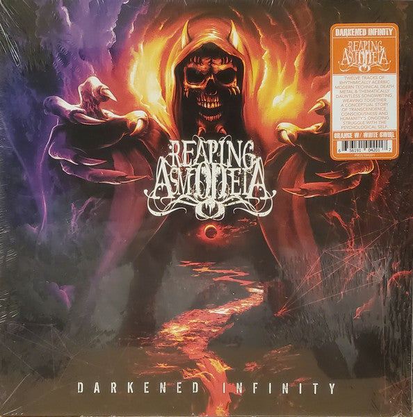 Reaping Asmodeia – Darkened Infinity (Orange W/ White Swirl Vinyl) 🇺🇸