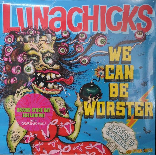 Lunachicks – We Can Be Worster (Baby Pink & Canary Bio-vinyl) (RSD) 🇺🇸