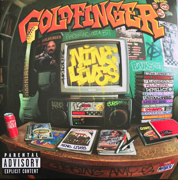 Goldfinger – Nine Lives (Oragne Vinyl) (I) 🇺🇸