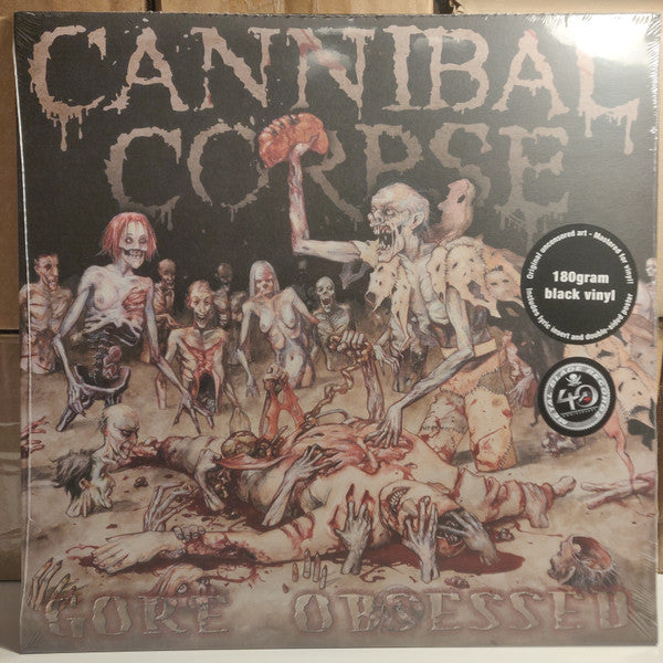 Cannibal Corpse – Gore Obsessed (180G/REISSUE/IMPORT) 🇺🇸