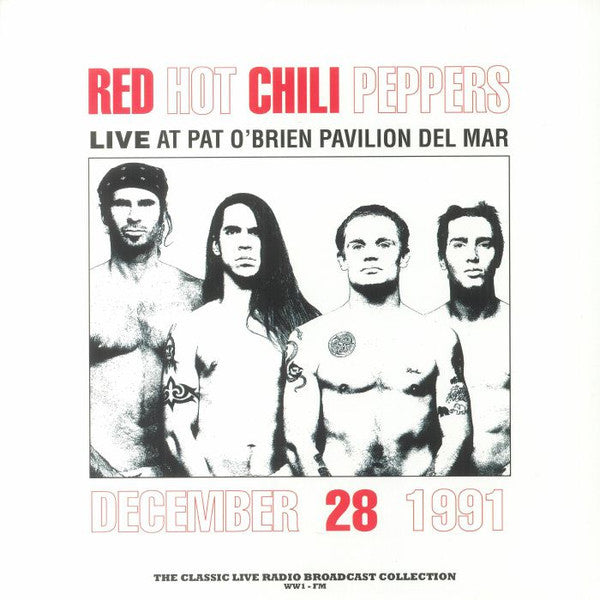Red Hot Chili Peppers – At Pat O Brien Pavilion Del Mar (Red Marble Vinyl) 🇺🇸