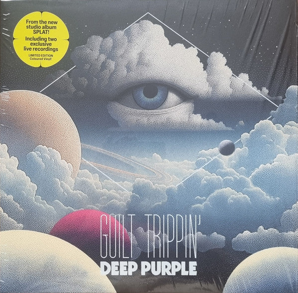 Deep Purple – Guilt Trippin (Maxi-single Silver/blue Splatter Vinyl) 🇺🇸