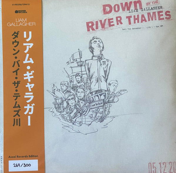 Liam Gallagher – Down by the River Thames (2LP/Orange Vinyl) 🇺🇸