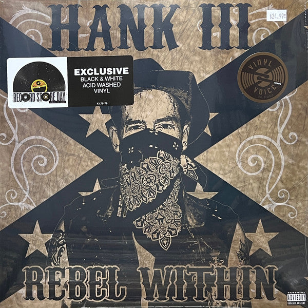 Hank III – Rebel Within (Acid-washed Vinyl) (RSD) 🇺🇸