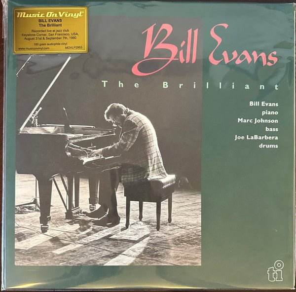 Bill Evans – Brilliant (180G) 🇺🇸