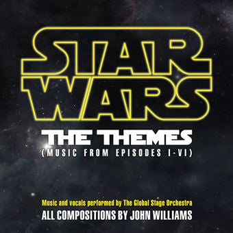 Global Stage Orchestra – Star Wars - the Themes (Crystal Clear & Black Vinyl/180G) 🇺🇸
