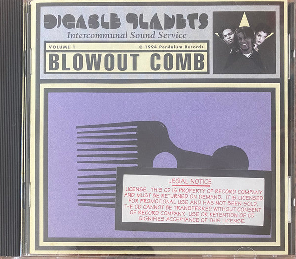 Digable Planets – Blowout Comb [CD Nuevo] 💿 🇺🇸