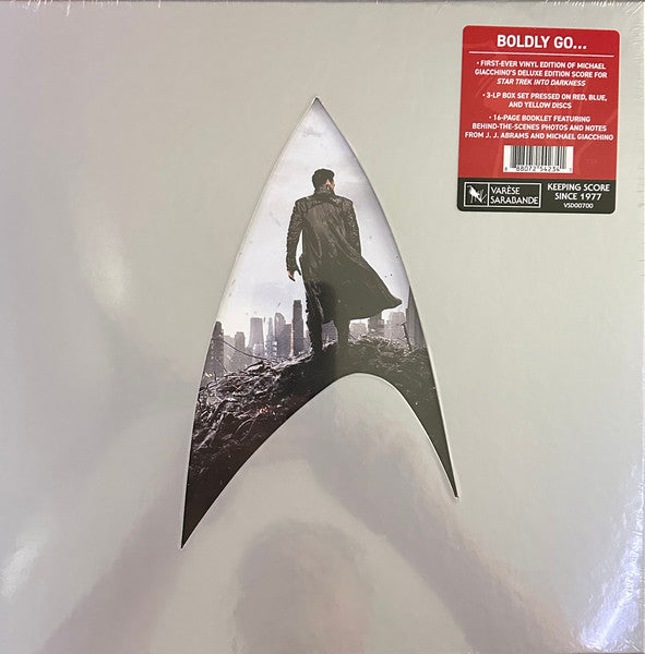 Michael Giacchino – Star Trek: into Darkness (Music from the Motion Picture) (Deluxe) (Red/Yellow/Blue Vinyl/3LP) 🇺🇸