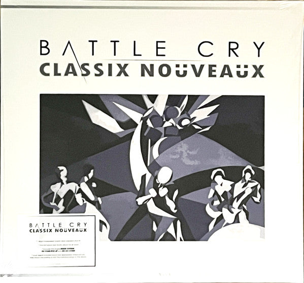Classix Nouveaux – Battle Cry (Transparent Crystal Clear Vinyl) 🇺🇸
