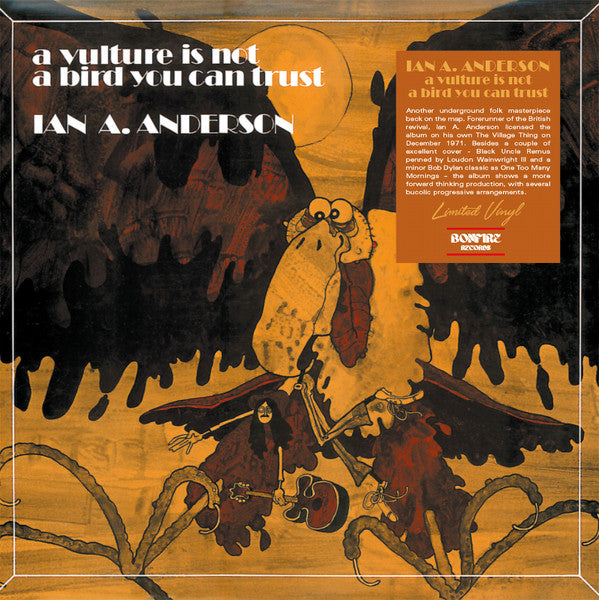 Ian a. Anderson – Vulture is Not a Bird You Can Trust 🇺🇸