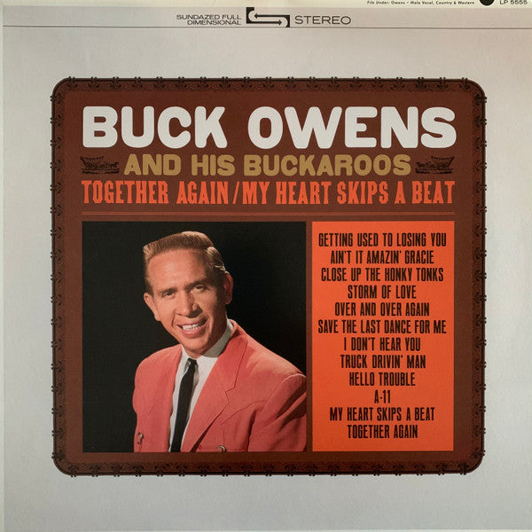 Buck & His Buckaroos Owens – Together Again / My Heart Skips a Beat (Gold Vinyl) 🇺🇸