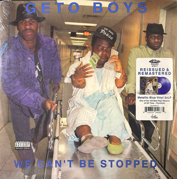 Geto Boys – We Can't Be Stopped (X) (35TH Anniversary/2lp/blue Vinyl) (I) 🇺🇸