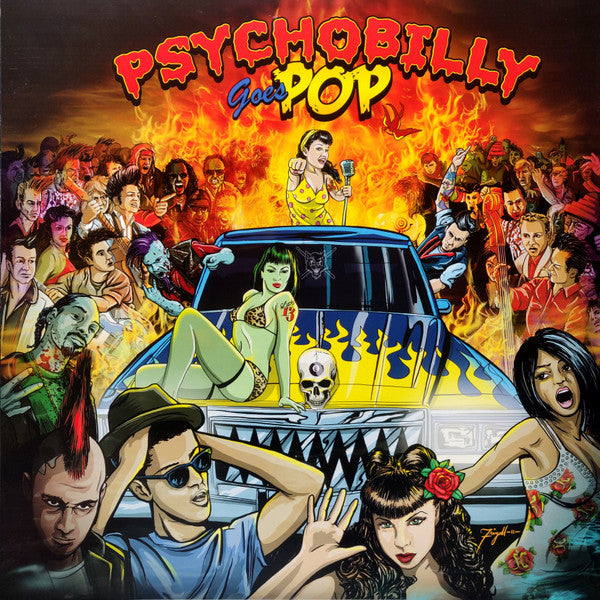 Various Artists – Psychobilly Goes Pop (Purple Vinyl) 🇺🇸