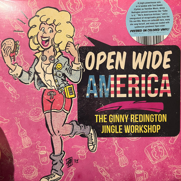 Ginny Redington – Open Wide America: the Ginny Redington Jingle Workshop (White Vinyl) 🇺🇸